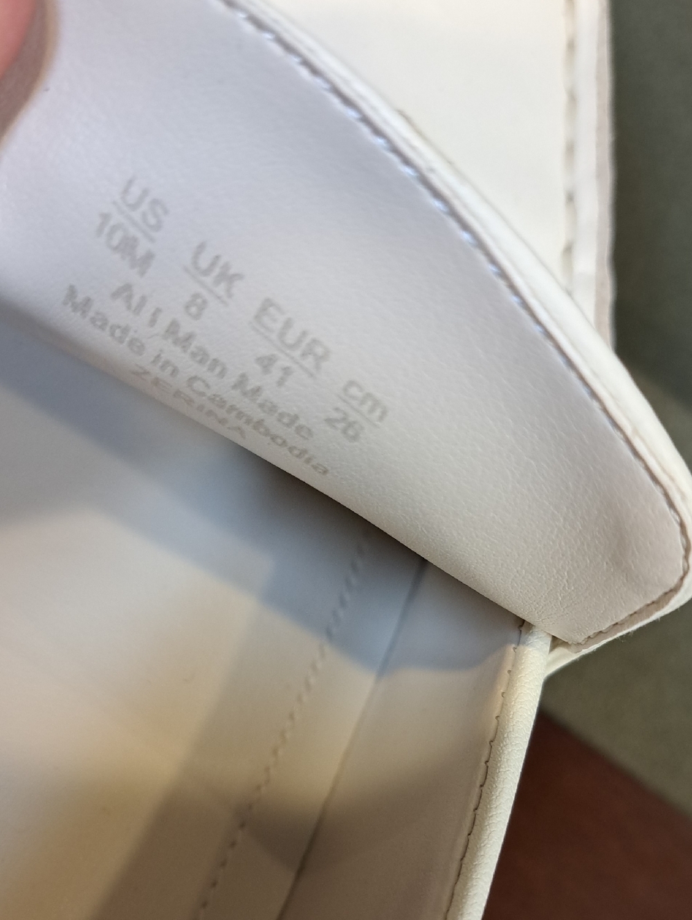 Franco Sarto Zerina Loafer - Color: Cream - Size: Women 10 - Picture 9 of 10